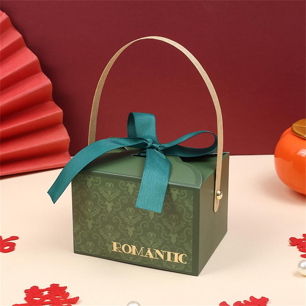 New Candy Box Champagne Gift Bags Birthday Baby Shower Favors Handheld Chocolate Gift Packing Box Decoration for Guests