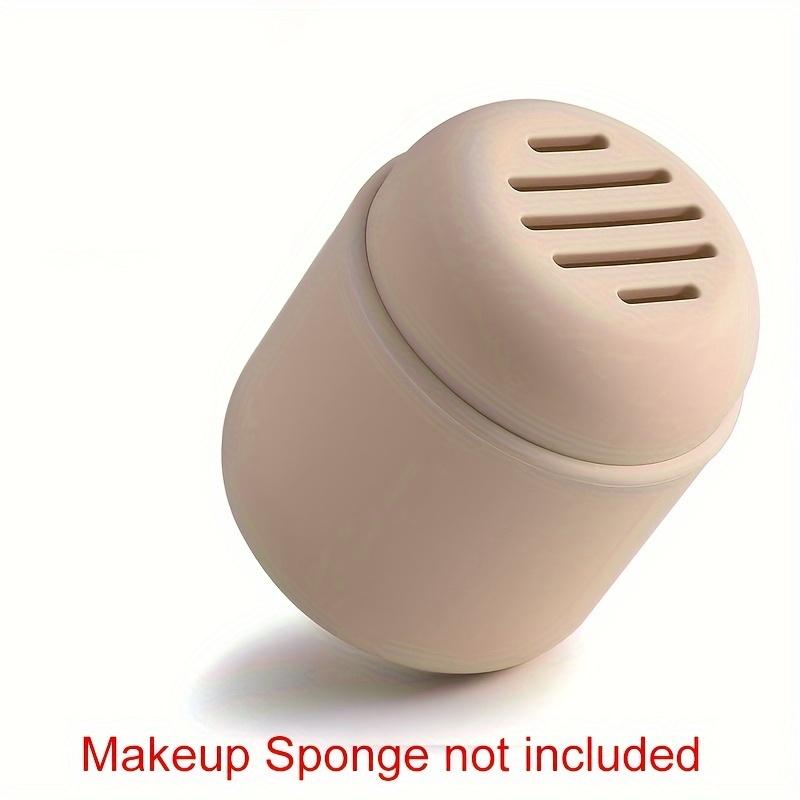 1PC Silicone Makeup Sponge Stand - Waterproof and Odorless, Double sided Ventilation Design, Quick Drying and Travel Protection