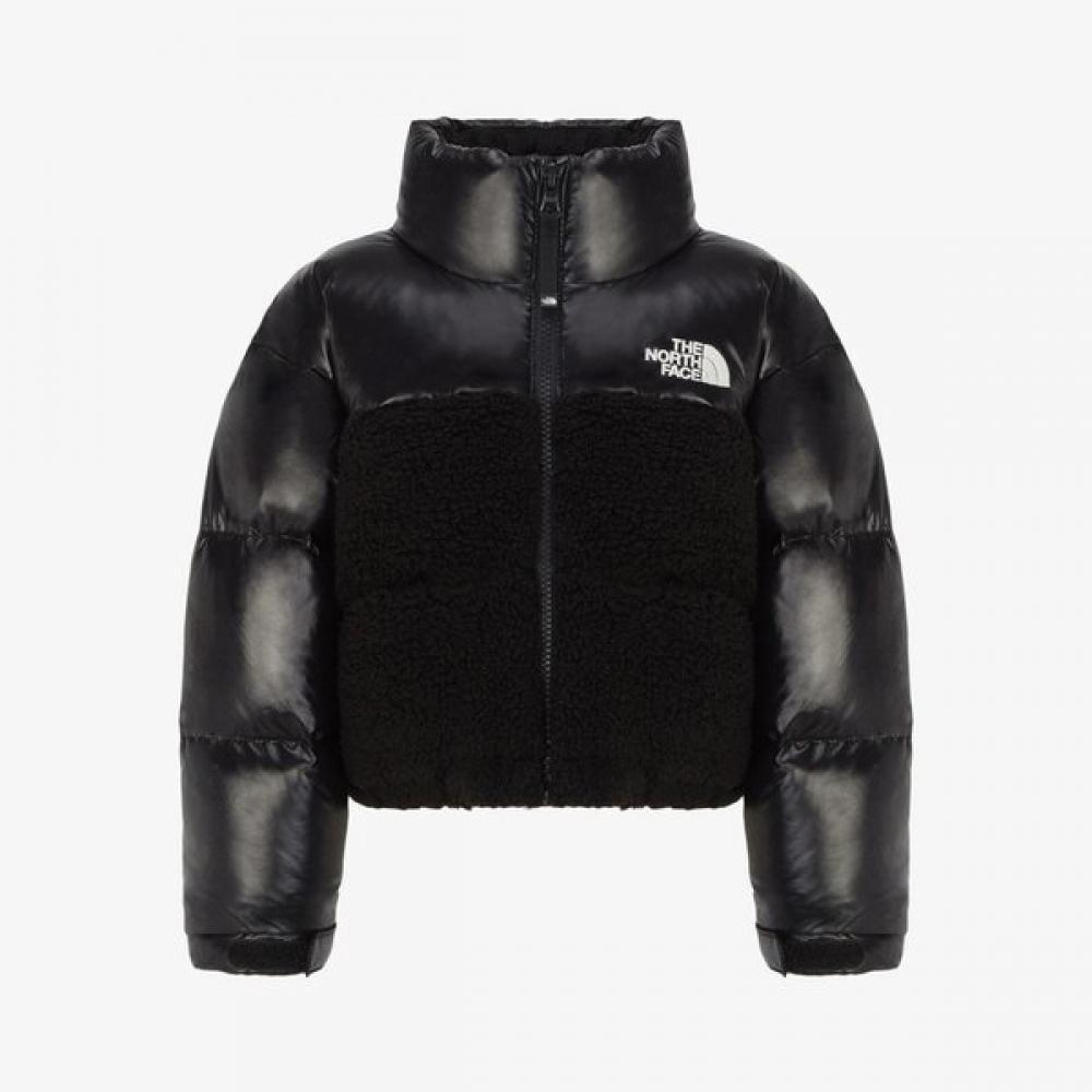 The North Face Kids Nj1dr61s Girls Reina Down Jacket Black BLACK/110