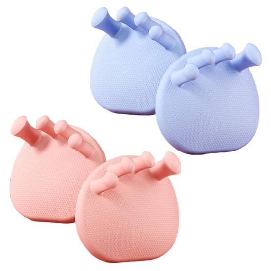 1 Pair Arch Trainer Non-slip TPR Overlapping Toe Separator Men Women Foot Arch Strengthener Valgus Bunion Corrector Tool