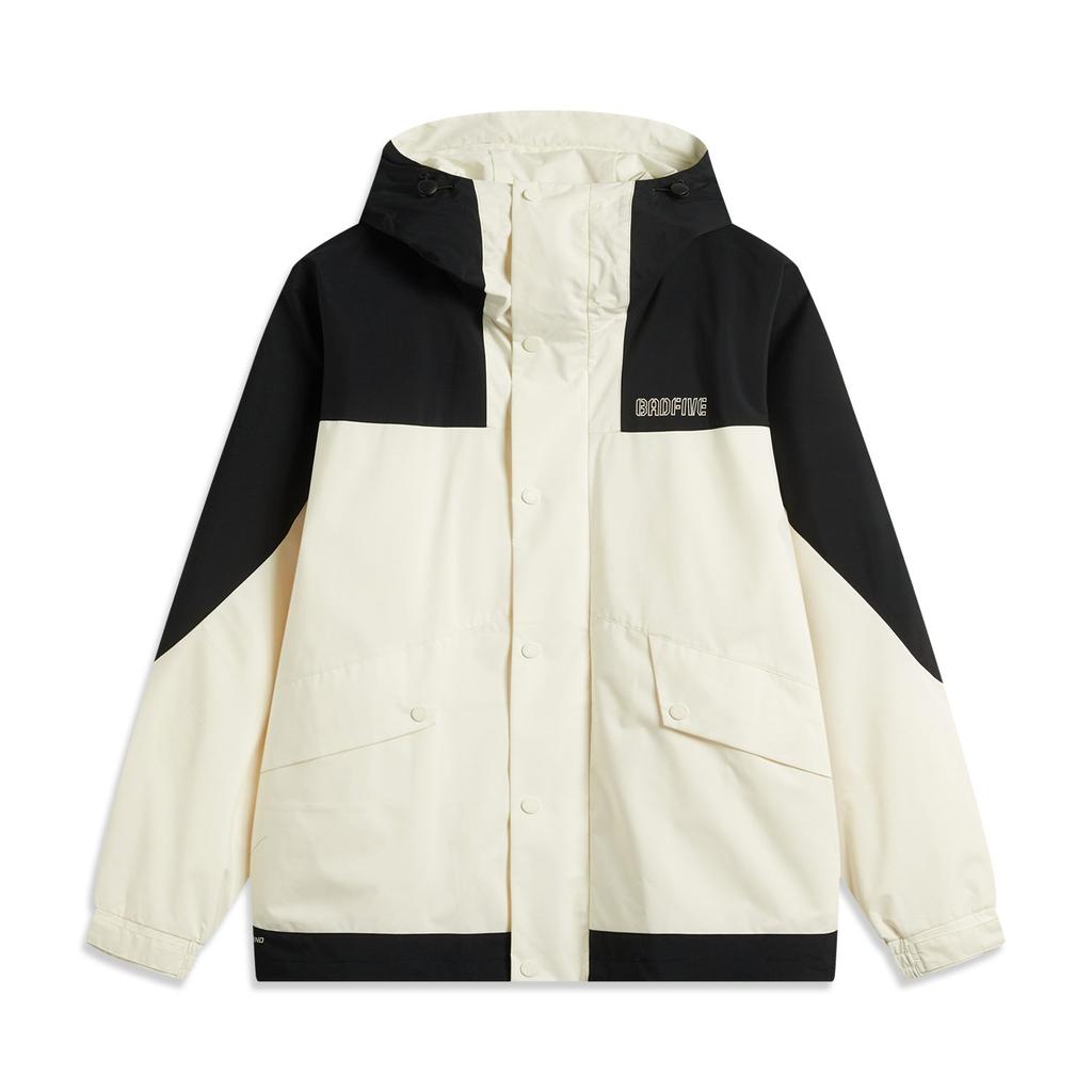 Li Ning Jackets & Coats Men's Ecru/Black AFDV529-1