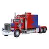 1/24 Trailer American Tow Truck Head Tractor Diecast Alloy Miniature Toy Car Model Pull Back Sound Light Collection Gift for Boy