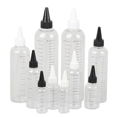 Plastic Refillable Bottle Oil Liquid Dropper Bottles Pigment Ink Containers