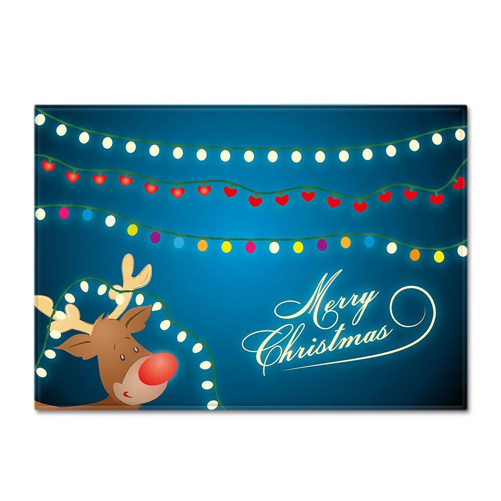 Christmas Living Room Floor Mat Bedroom Dining Room Carpet Carpet Doormat