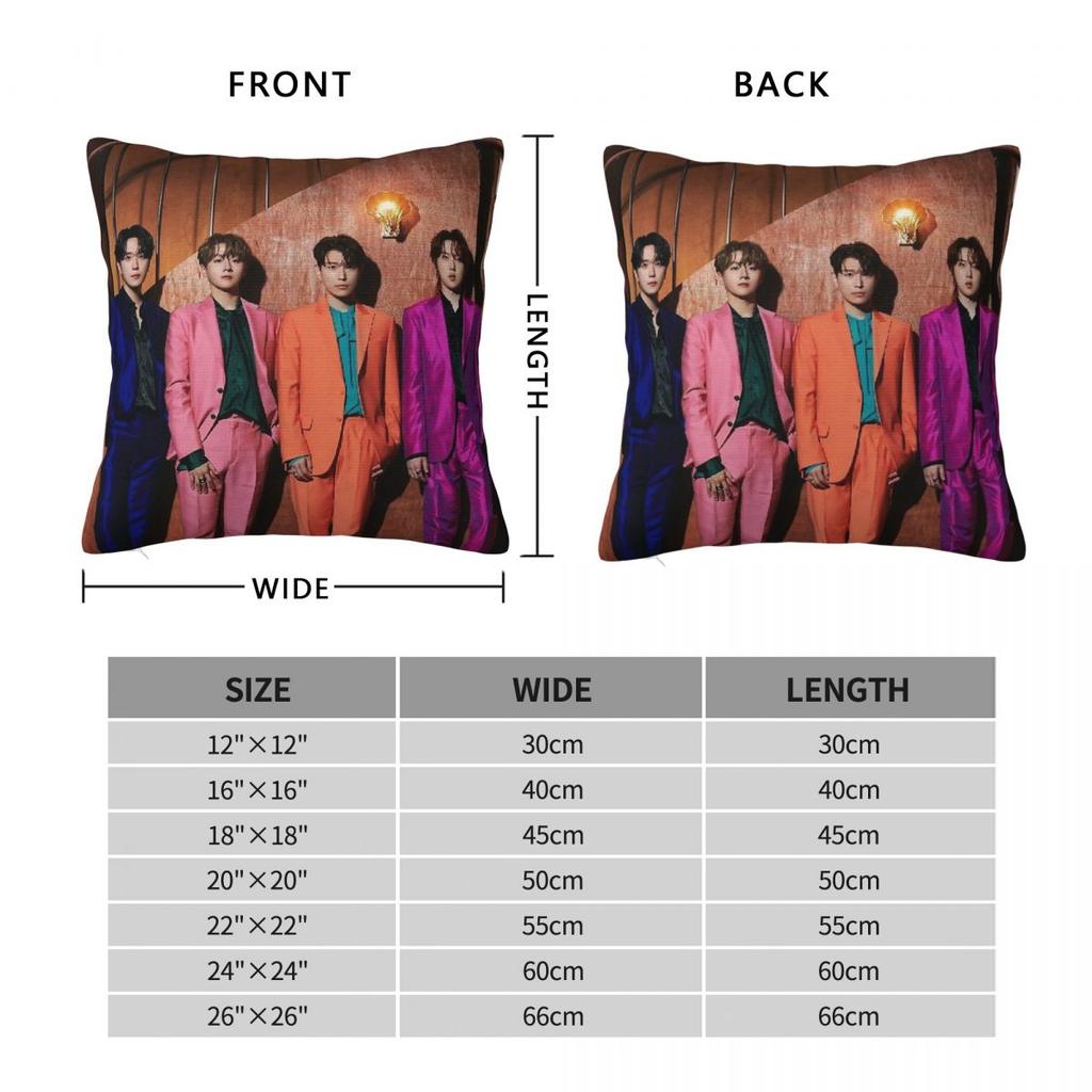 Forestella Koreanische Band Kissenbezug Polyester Leinen Samt Bedruckt Reißverschluss Dekor Kissenbezug Zimmer Kissenbezug 18"