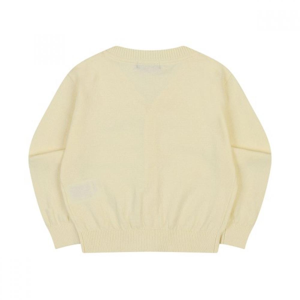 Kangol Kids Summer Logo Cardigan Yellow Sb 0001