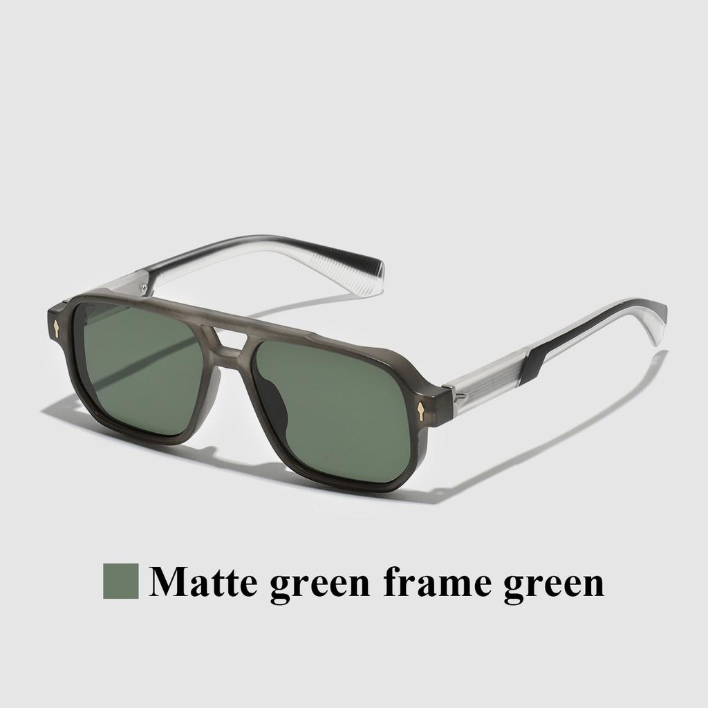 Retro Transparent Frame Sunglasses for Men and Women Luxury Brand Designer UV400 Protection Stylish for Driving & Outdoors