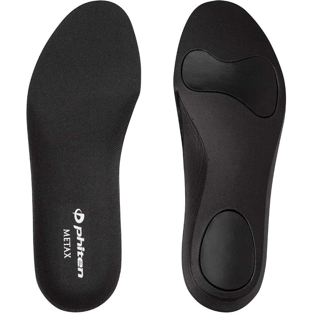 Phiten Metax Insoles Cup Type Shock Absorbing Thin Fit for Sports 26.5-28cm Unisex Shoe Inserts