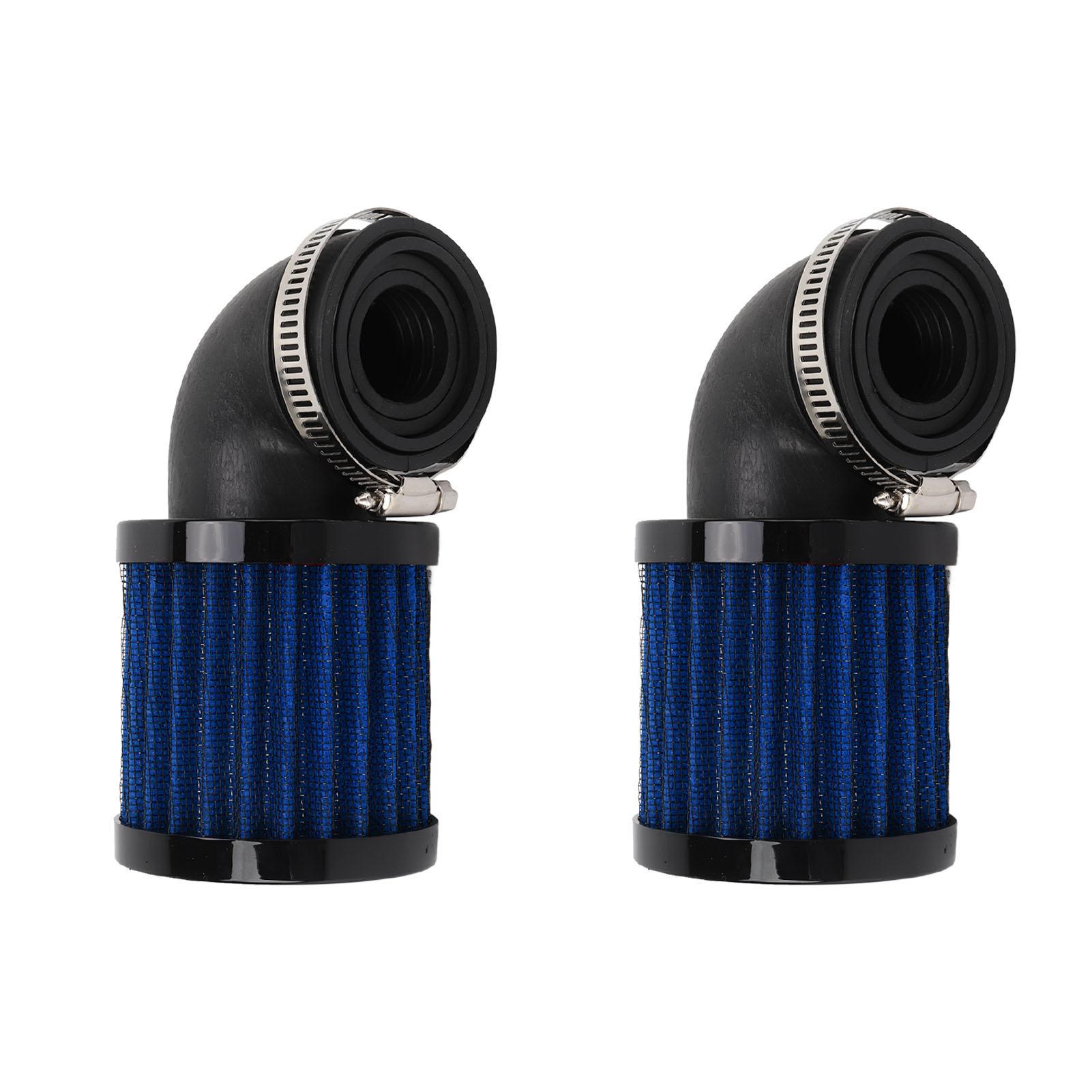 

Motorcycle Air Filter 28 to 48mm Universal for 50cc 70cc 90cc 125cc Moped Scooter ATV Dirt Bike Black Blue