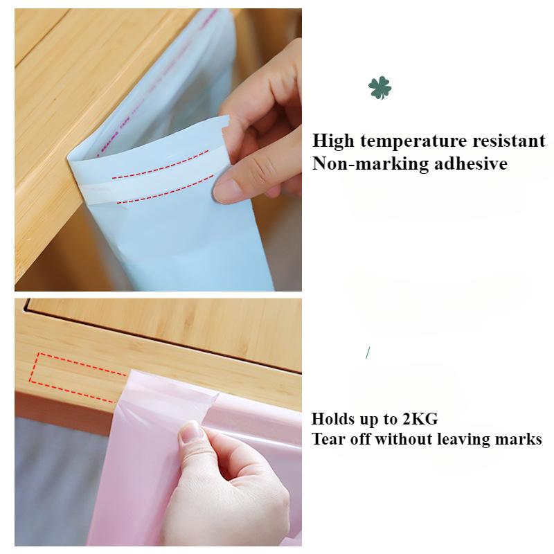 40pc Car Trash Bags Easy Stick-On Disposable Portable Car Garbage Bags, Waterproof Leak Proof Barf Vomit Bags, Self Adhesive Cleaning Bags