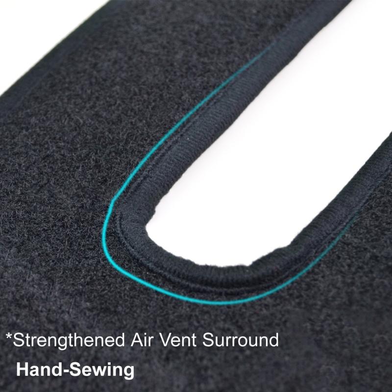 Black Dashboard Mat Specifically Designed For 70 76 78 79 Series 2009-2020 Car Interior Dashboard Cover Carpet