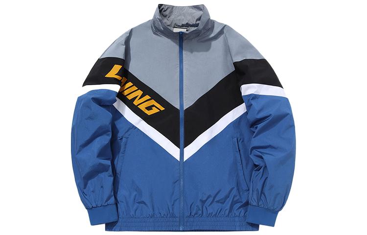 Li Ning Jacket Men's Crape Myrtle Blue AFDQ833-5