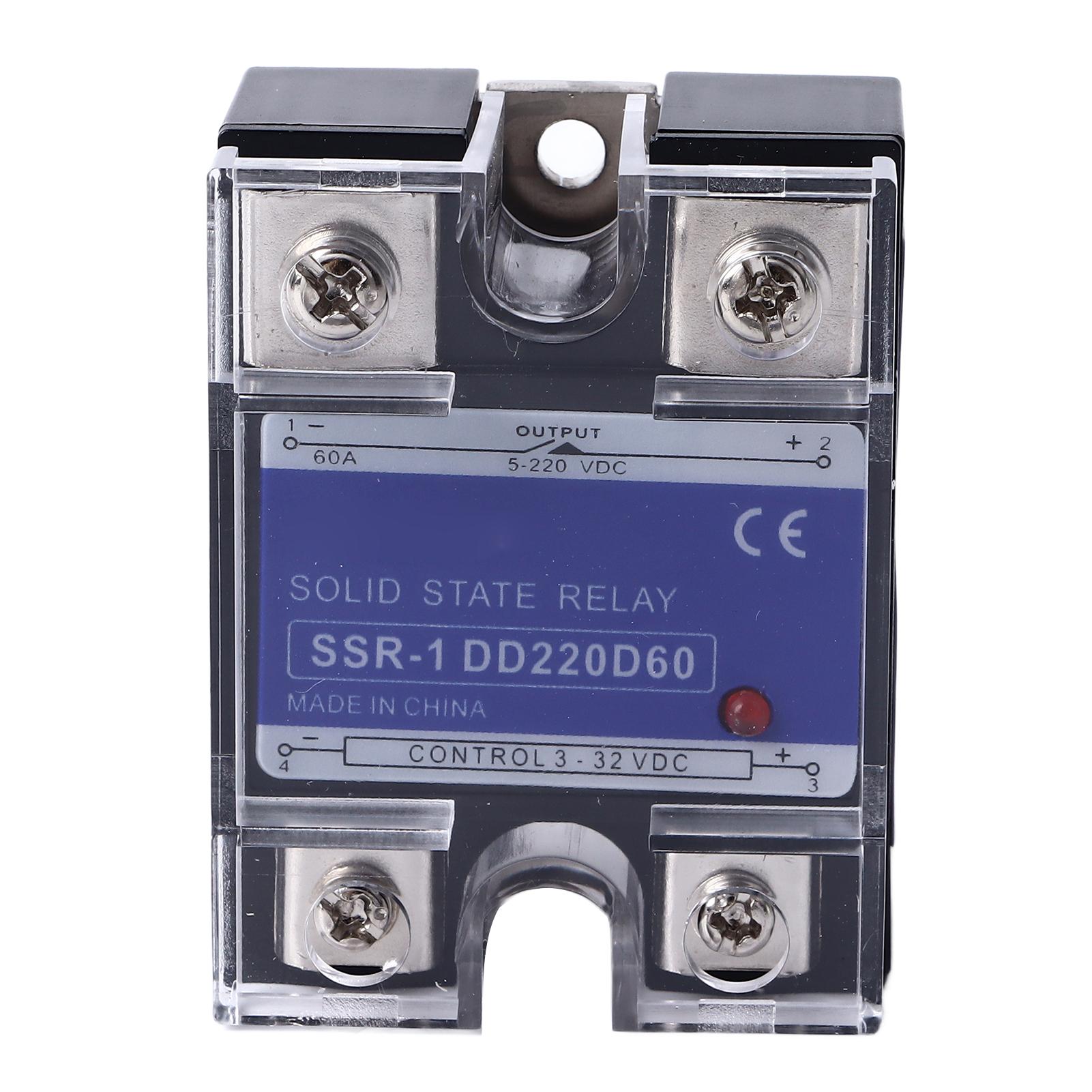 

DC to DC Single Phase Solid State Relay 332VDC Input 5220VDC Load SSR Relay for Control System