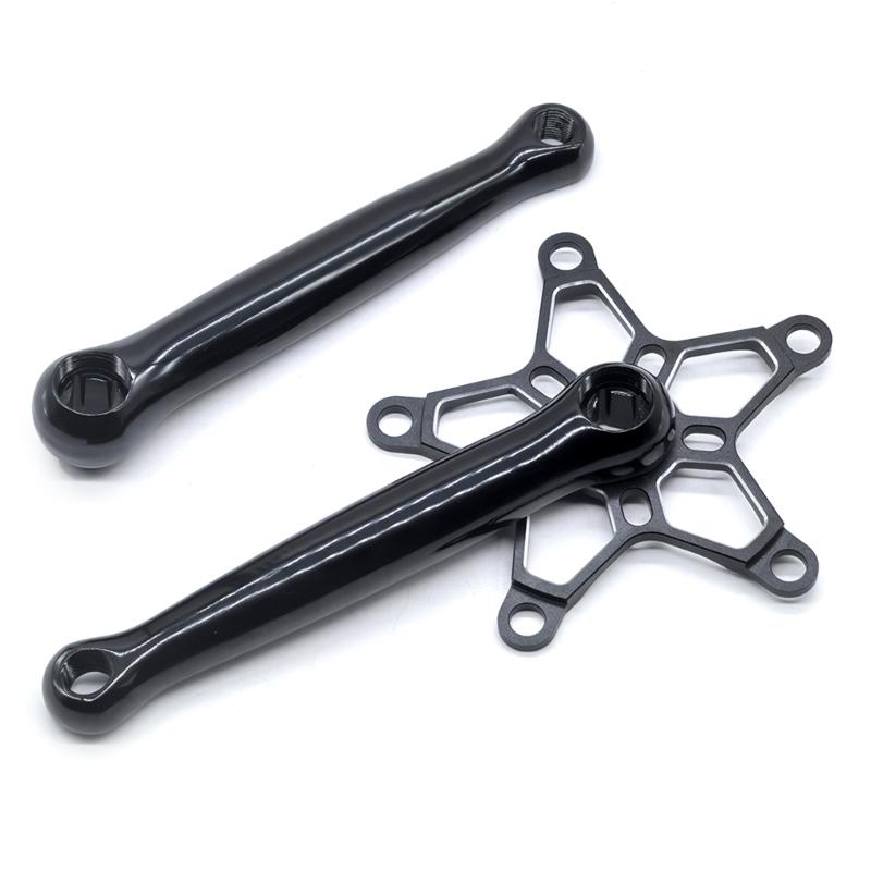 Bicycles Crank Arm Aluminium Alloy 170mm Bicycles Crankset Bike Pedal Crank Arm Replacements for Mountain Bike Road Bike