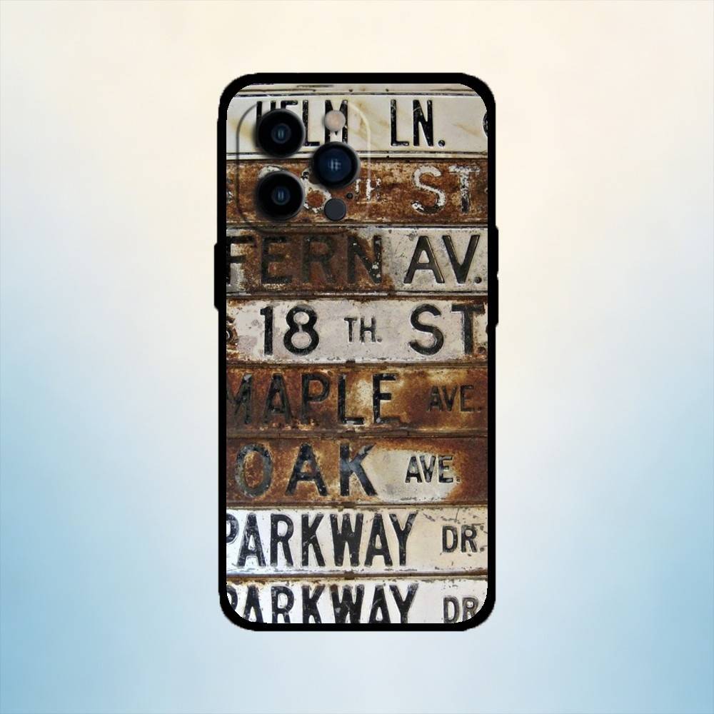 

AAA A Vintage Car License Phone Case For iPhone 17,16,15,14,13,12,11 Plus,Pro Max,XS,Soft Silicone Black Cover iPhone16e