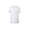 Nike Letter Smiley Print Crew Neck Pullover Straight Fit Logo Basketball Short Sleeve T-Shirt Men T-Shirt White 876820-100