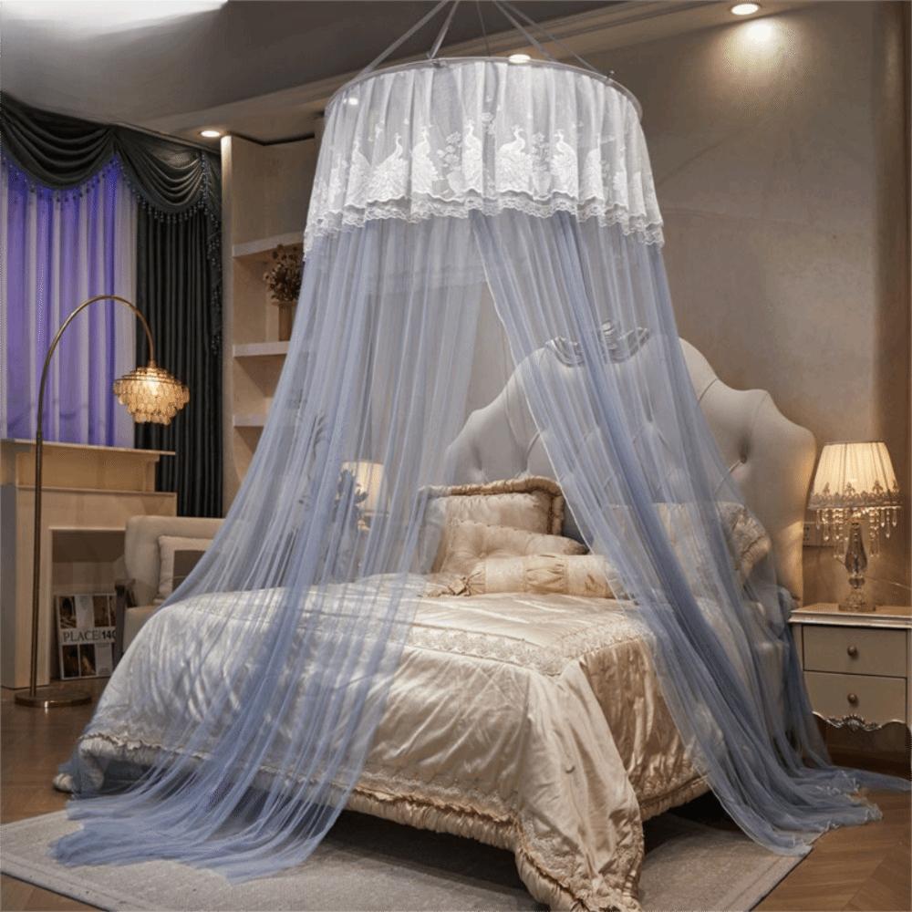 Lace Dome Mosquito Net Fine Mesh Queen-Size Bed Tent Universal Bed Curtain Bedroom