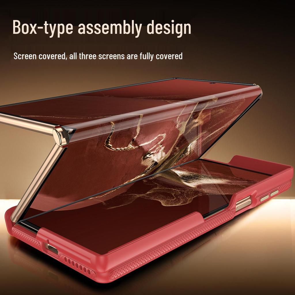 T2 Universal Bracket: Luxury Business Full-Coverage Case for Huawei MateXT Phone