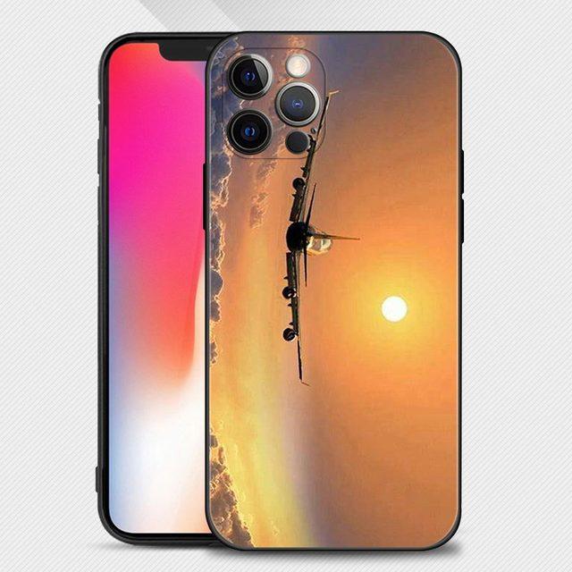 

Чехол для самолета Fly Travel Cloud Plane для Iphone 14 13 12 11 Pro Max Mini Xs Max Xr X 7 8 Plus 6s Fundas For iPhone 11