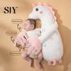 Adjustable Baby Patting Device Patter for Sleep Startle Prevention Stuffed Doll Pillow with Soothing Tool Palm Pad Companion Music Comforting Newborns