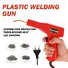 50W EU Plastic Welder Welding Machine Car Bumper Soldering Gun 4 Types Staples for Bumper/Kayak/Plastic Product Repairs