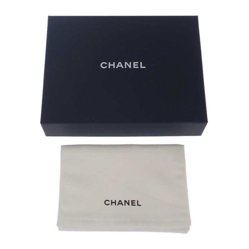 Chanel AP2570_B10583_C3906 Card Case Black Women