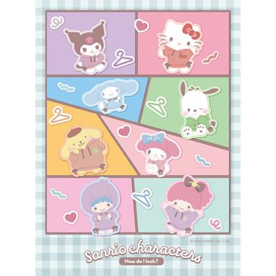 Sanrio Stylowa układanka z postaciami 300 elementów, popularna koreańska układanka