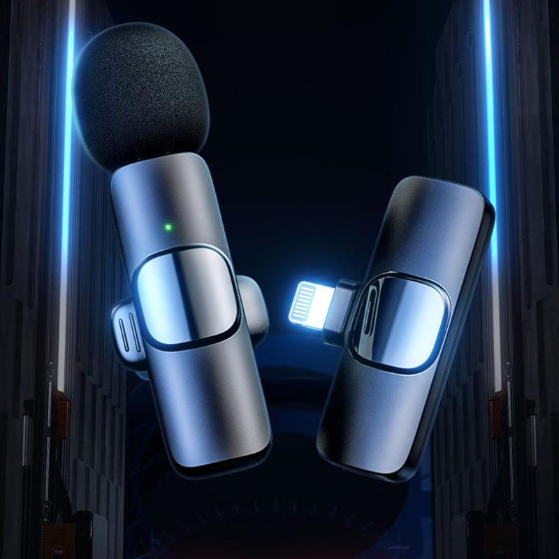 Wireless Lavalier Microphone Radio Reception Intelligent Noise Reduction Microphone Live Streaming Dedicated Equipment High-definition Microphone