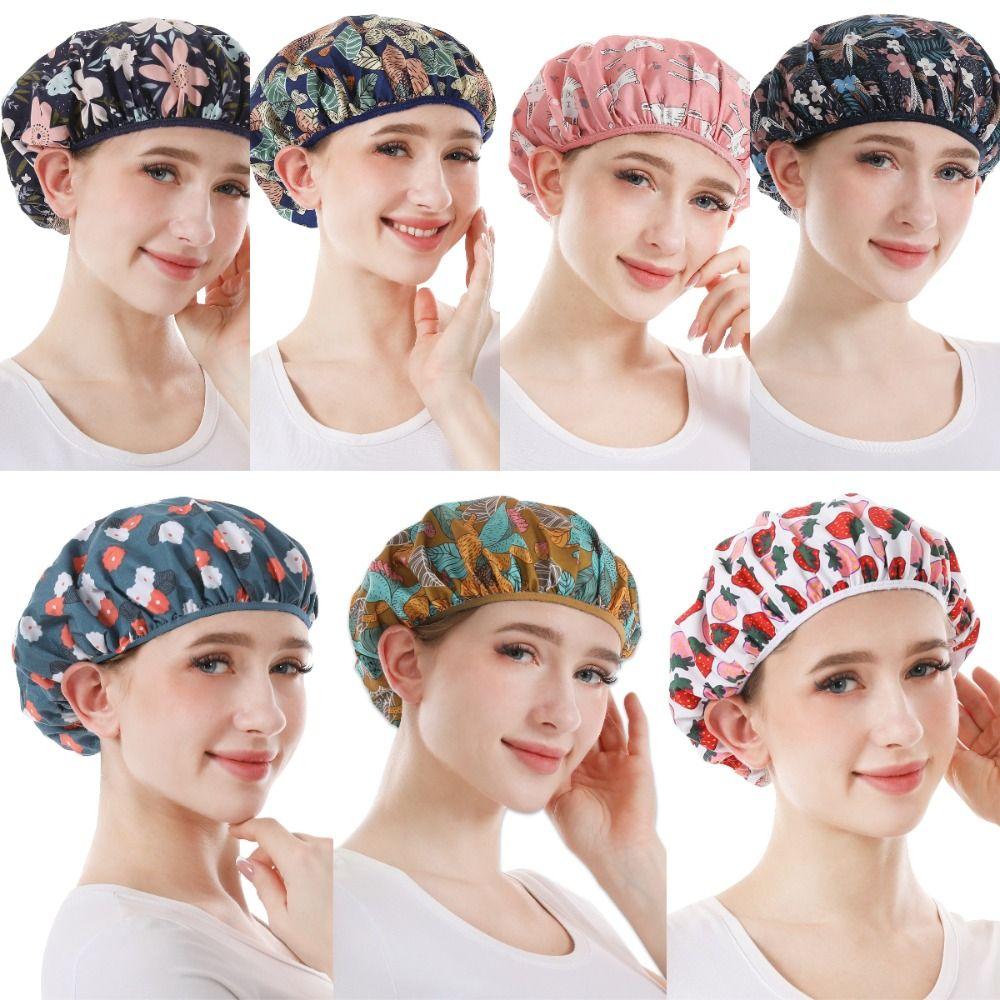 Elastic Mesh Dust-proof Food Work Cap Unisex Style Mesh Caps Hair Proof Chef Cap Work Cap Elastic Head Cover Elastic Head Cover