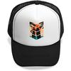Sunrise Surfer Trucker-Mütze für Kinder, verstellbar, Netzstoff, Strand-Baseballkappe für Kleinkinder, Jungen und Mädchen, Unisex, vier Jahreszeiten, lässig