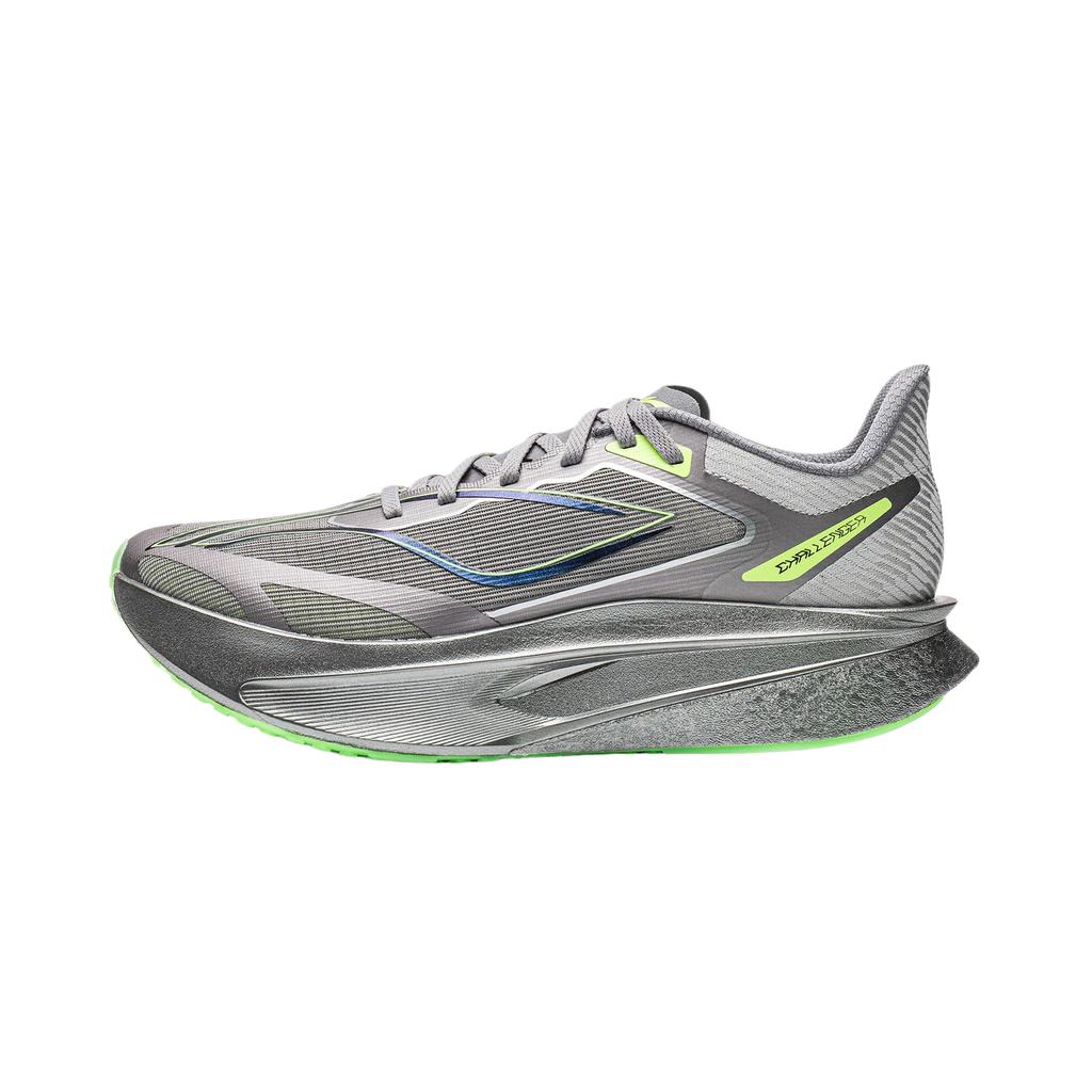 Men's Sneakers Li-Ning Feidian 6 Challenger Running Shoes Men's Low-top Storm Cloud Gray