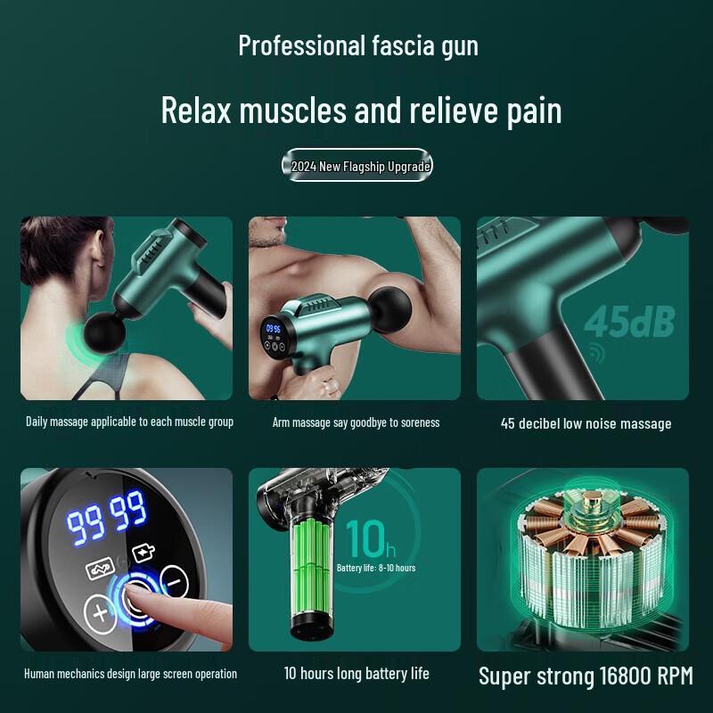 AUX Compact Percussion Massager