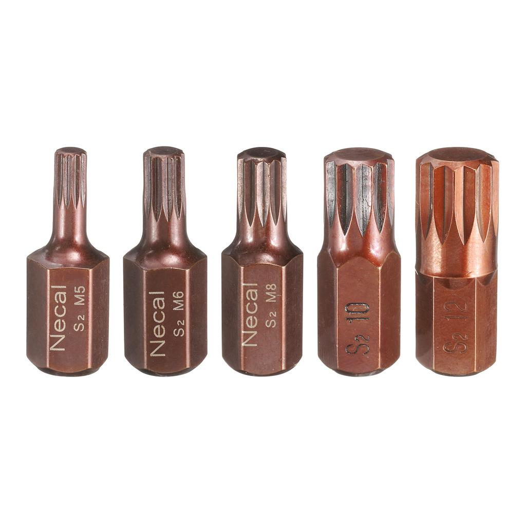 T20 T25 T27 T30 T35 T40 T45 T50 T55 M5 M6 M8 M10 M12 Torx Screwdriver Bit Hex Shank 30mm S2 Steel Security Tamper Proof Head Bit