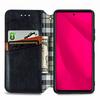 עבור Infinix Smart 9 4G כיסוי עור PU עם הטבעת מעוינים ארנק מעמד כיסוי טלפון