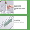 Box Bins Clear with 4 Detachable Refrigerator Storage Lid Large Capacity Rectangle Fridge Vegetables