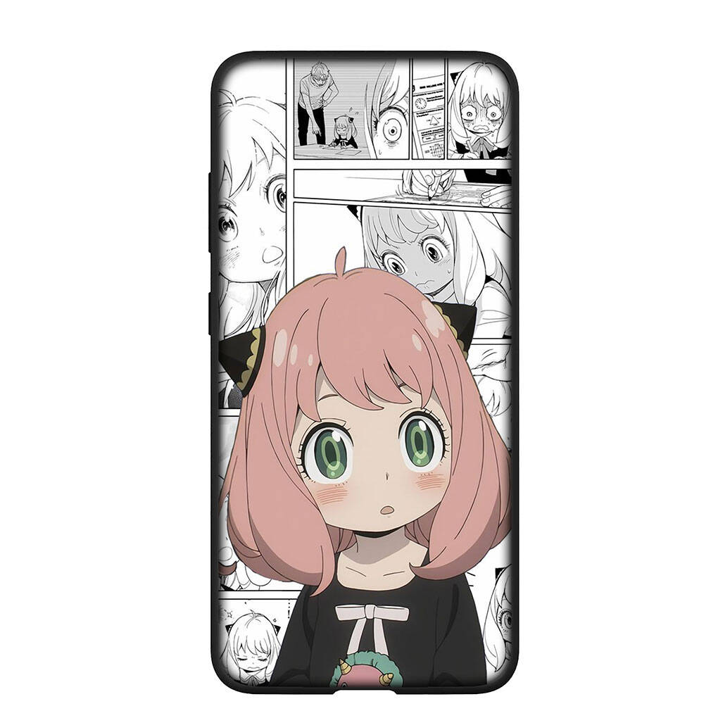 

Phone Case for Samsung Galaxy S25 S23 S22 S24 Ultra FE A05 A06 A15 A16 A36 A37 A35 A54 A55 A56 A57 A25 A26 A53 Cartoon Spy X Family Anya Forger Cover for Xiaomi Poco F7 Ultra болюс