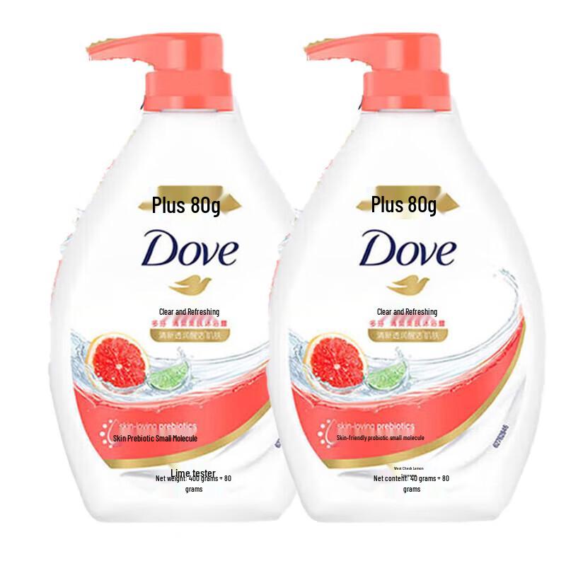 Dove Clear & Refreshing Shower Gel