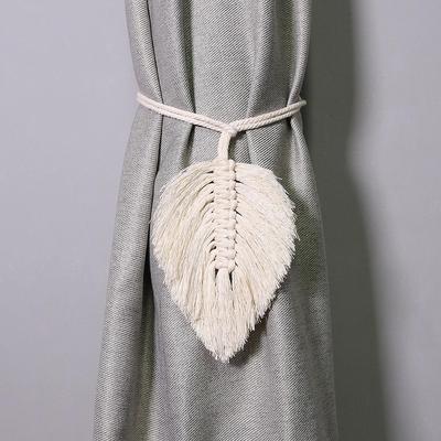 Nordic Hand-Woven Cotton Rope Curtain Tiebacks