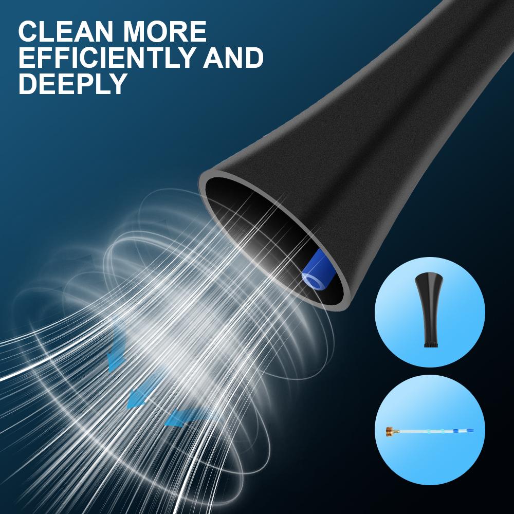 Dry Cleaning Dust Blowing Interior Detailing Cleaning Tool Auto Accessories JP Type High Pressure Car Wash Gun Tornador Air Blow