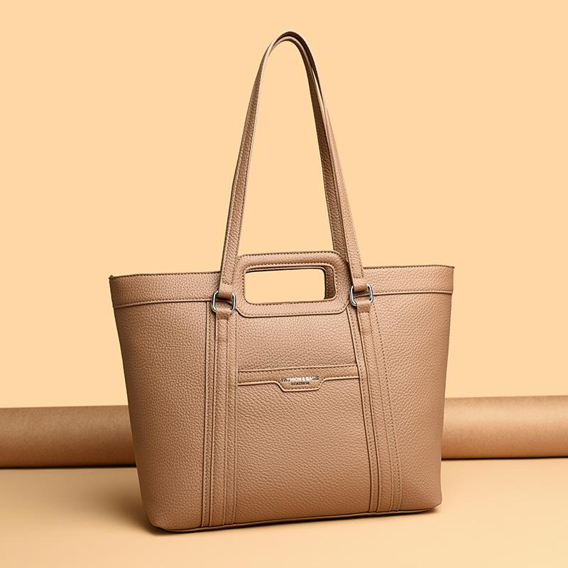 Einfache, modische, Retro-Damen-Einzelschultertasche mit großer Kapazität, Tragetasche