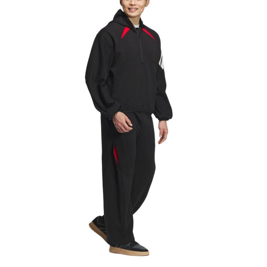 Adidas FUTURE STYLE PRE KNIT TRACKSUIT BOTTOMS Knitted Sweatpants Men's Black JM0091-