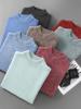 Men's Double-Strand Thickened Pure Wool Half-High Collar Loose Pullover Sweater for Autumn/Winter