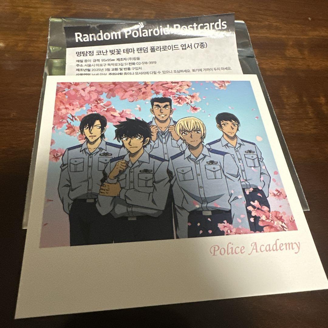 

[USED] Detective Conan Korea POPUP Polaroid Police Academy