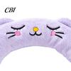 Embroidered Cat Toy Interactive Pet Pillow, with Built-in BB Sound Device, Soft U-shaped Neck Cushion U-Shaped Protector, for Cats And Dogs