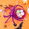 Halloween Spiders Shaped Bowl Fruits Plate Food Tray Candy Biscuit Package Basket Trick or Treat Halloween Party Table Decor