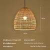 Bamboo Weaving Pendant Lamp - Zen Tea Room & Restaurant Lighting, New Chinese Style Rattan Lantern