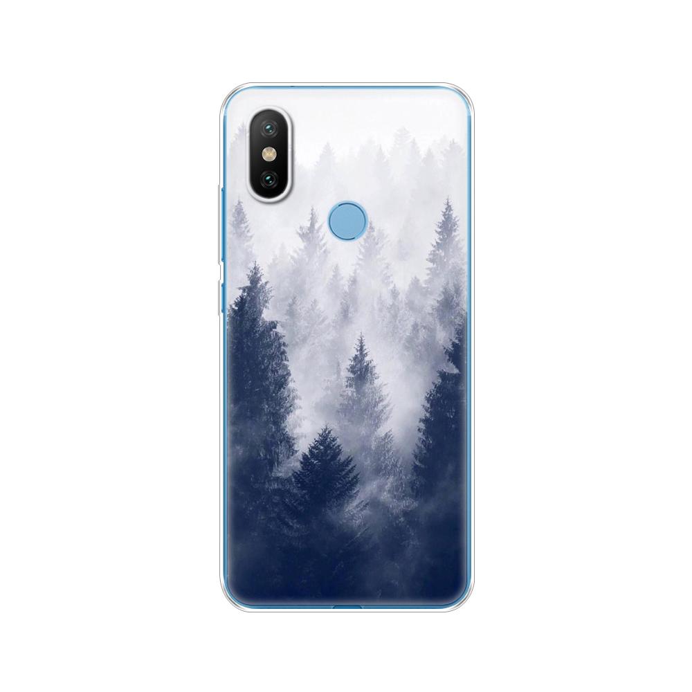 Xiaomi mix 2s için silikon kılıf xiaomi mi mix 2s için yumuşak kılıf kapak mix 2 s arka kapak koruyucu baskı coque