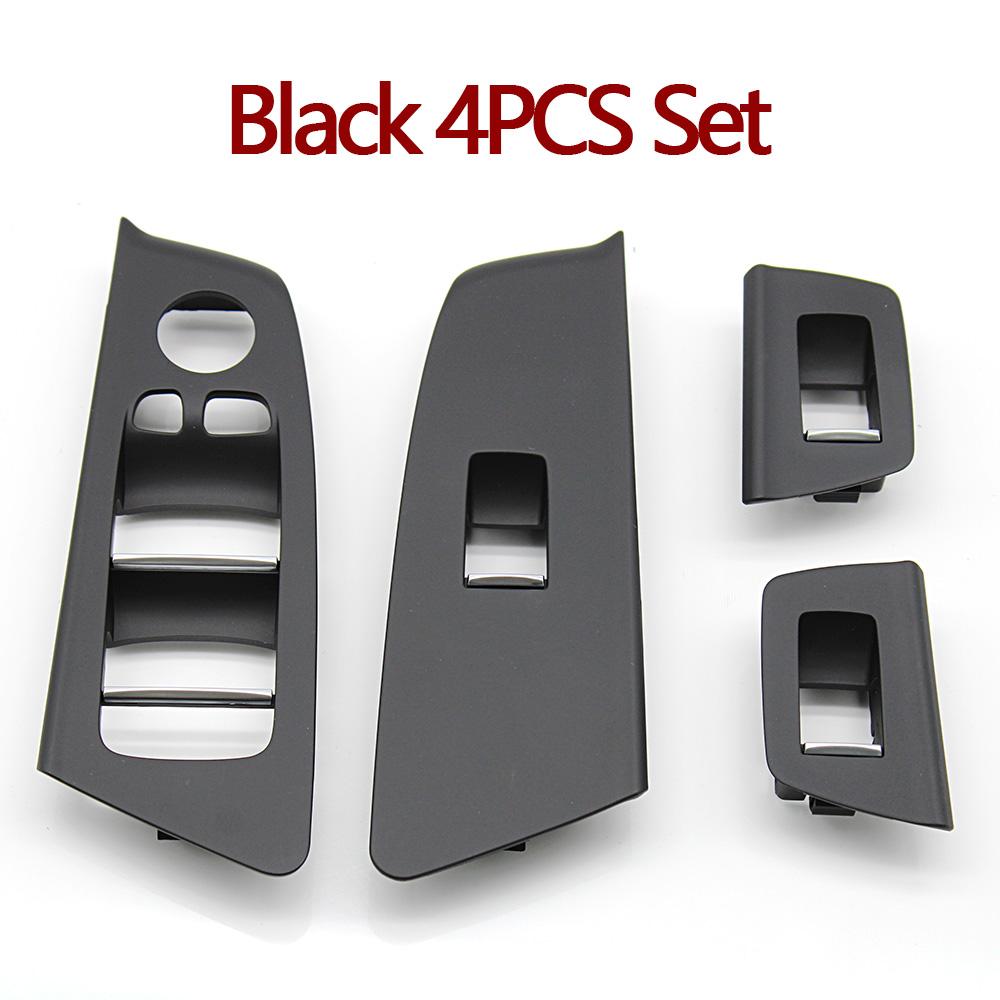 LHD Left Hand Driver Car Interior Door Window Switch Lifter Cover Panel Trim For BMW 5 Series G30 G31 2017-2020 525 528 530 540