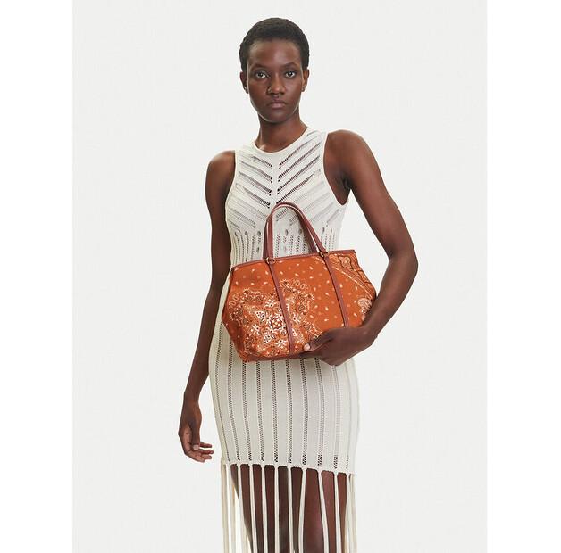 Bag PINKO Shopper Classic PE 25 PLTT 104899 A2AS Brown