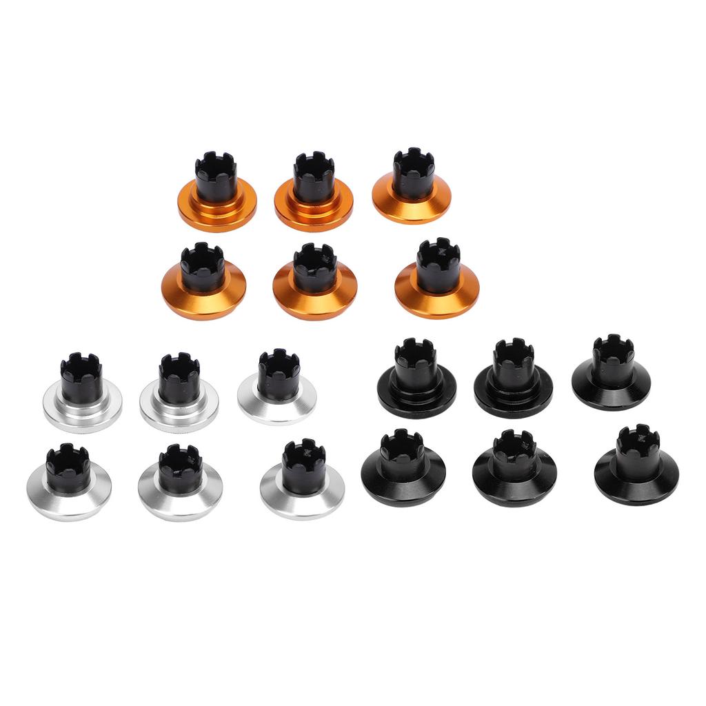 6Pcs Metal Analog Grips Stick Thumbsticks for Edge Controller Aluminum Alloy Metallic Joystick Game